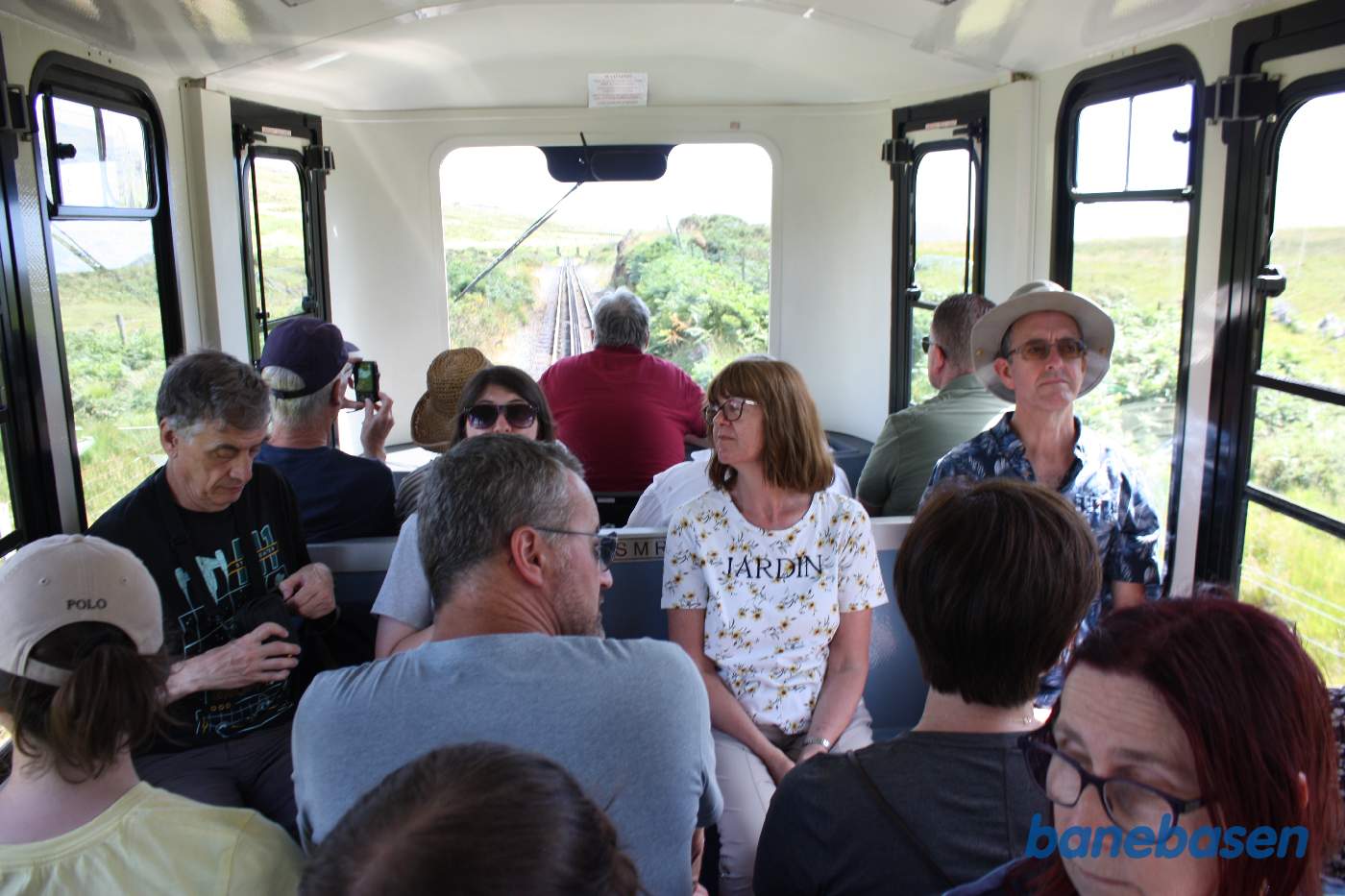 Billede af personvognen indvendigt