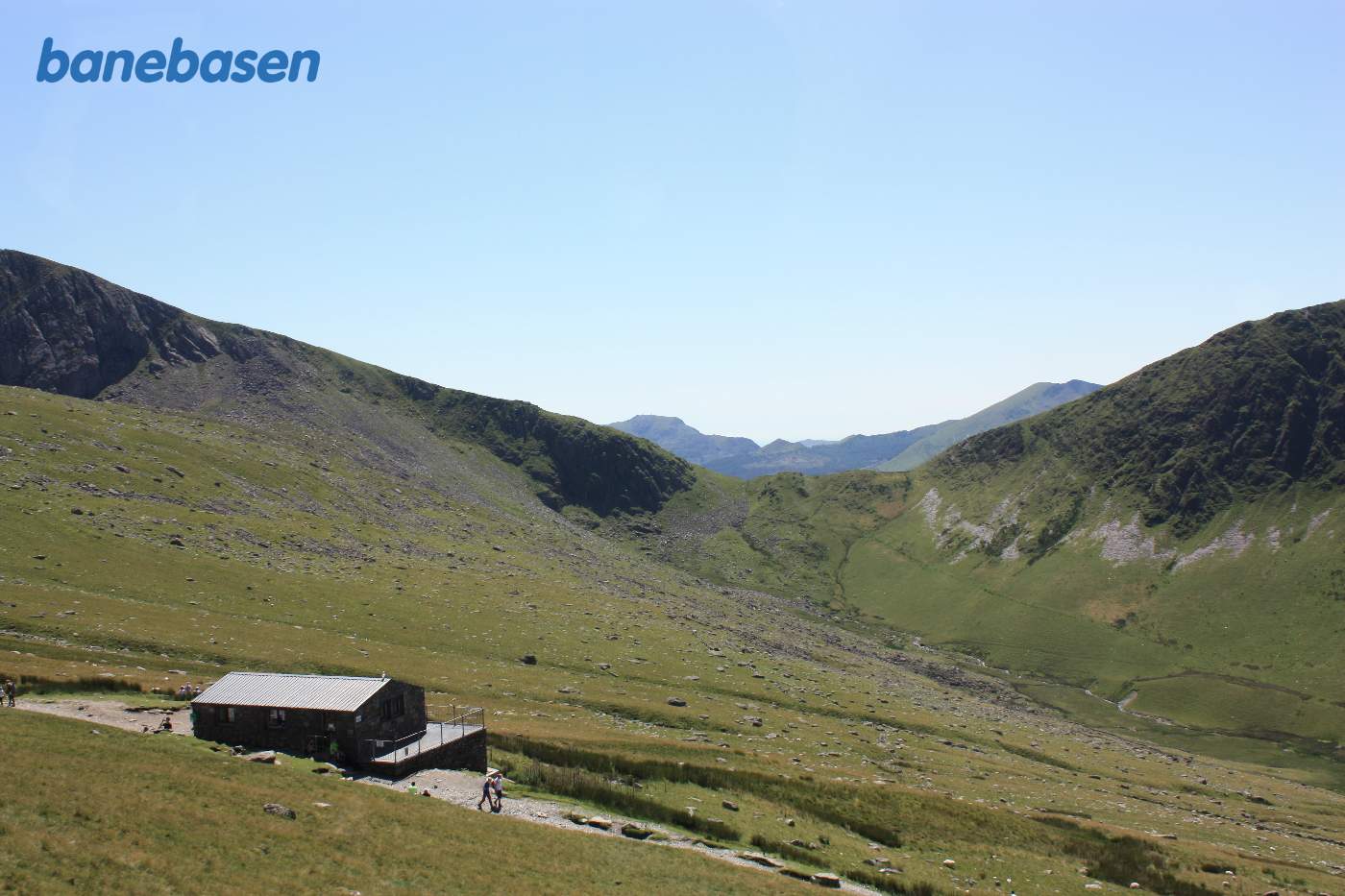 Hytte med udskænkning til de gående