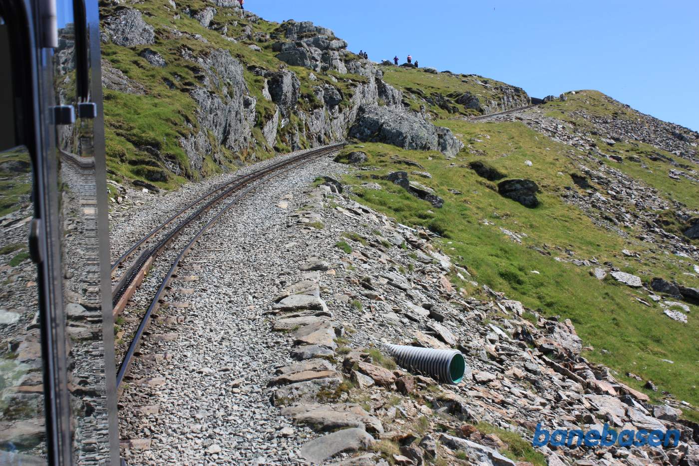 Strækningen mellem Clogwyn og Snowdon Station