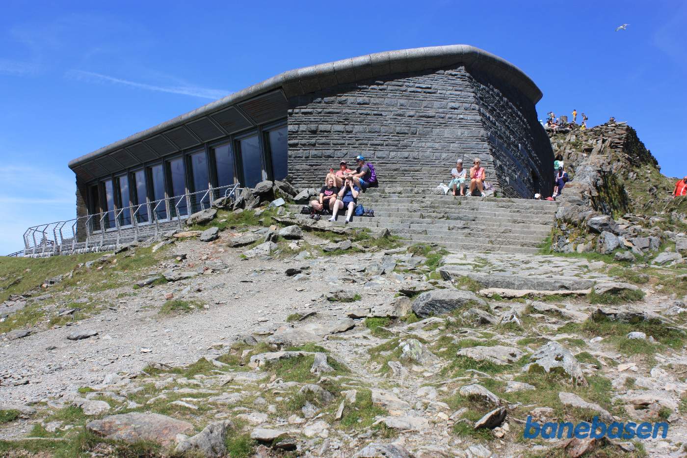 Stationen set bagfra