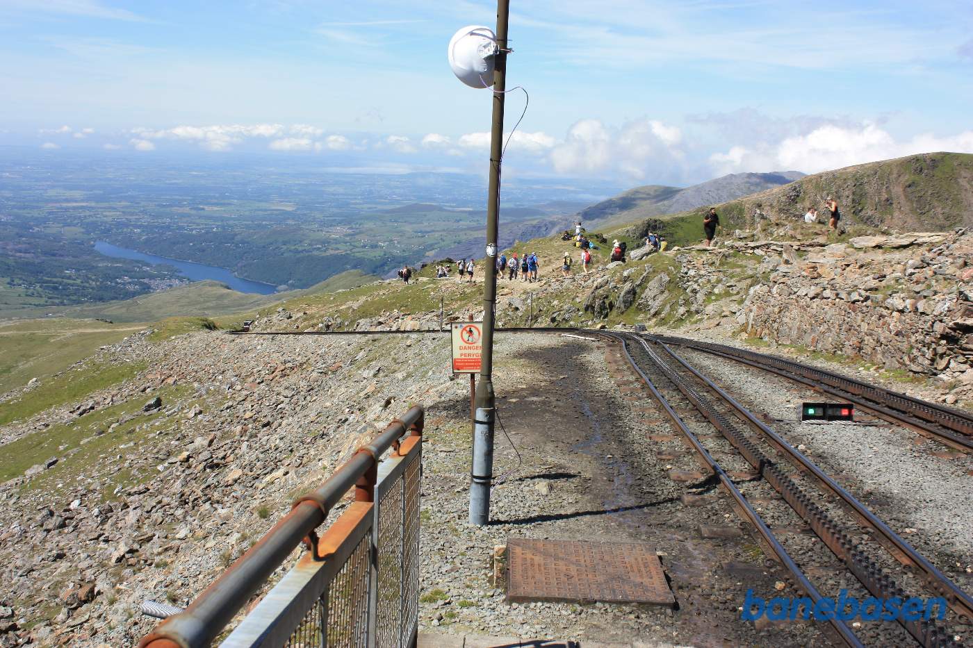 Udkørselsenden af Snowdon station