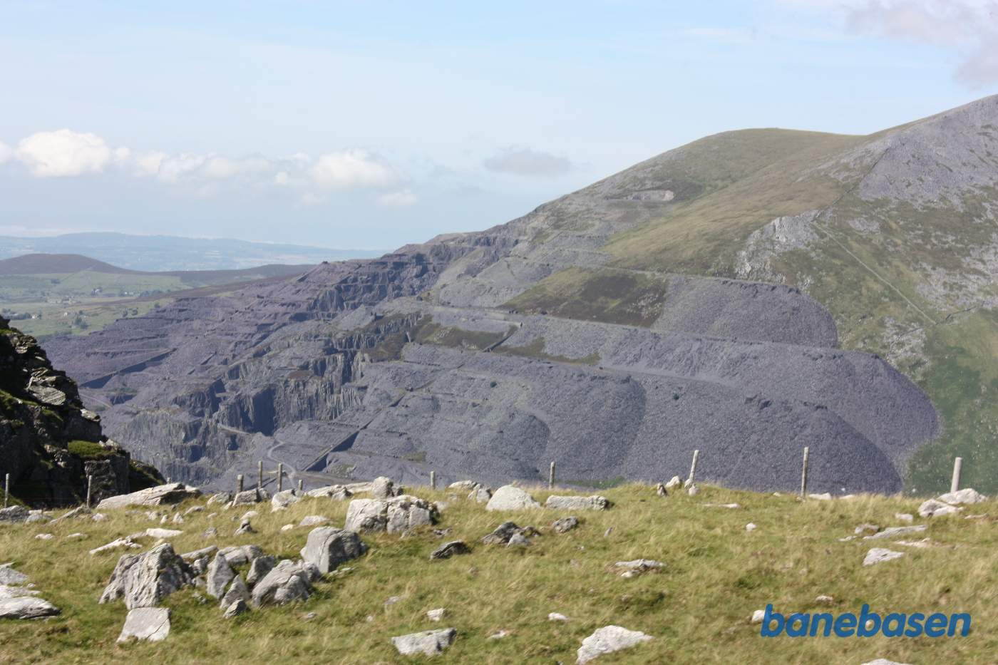 Strækningen mellem Clogwyn og Halfway