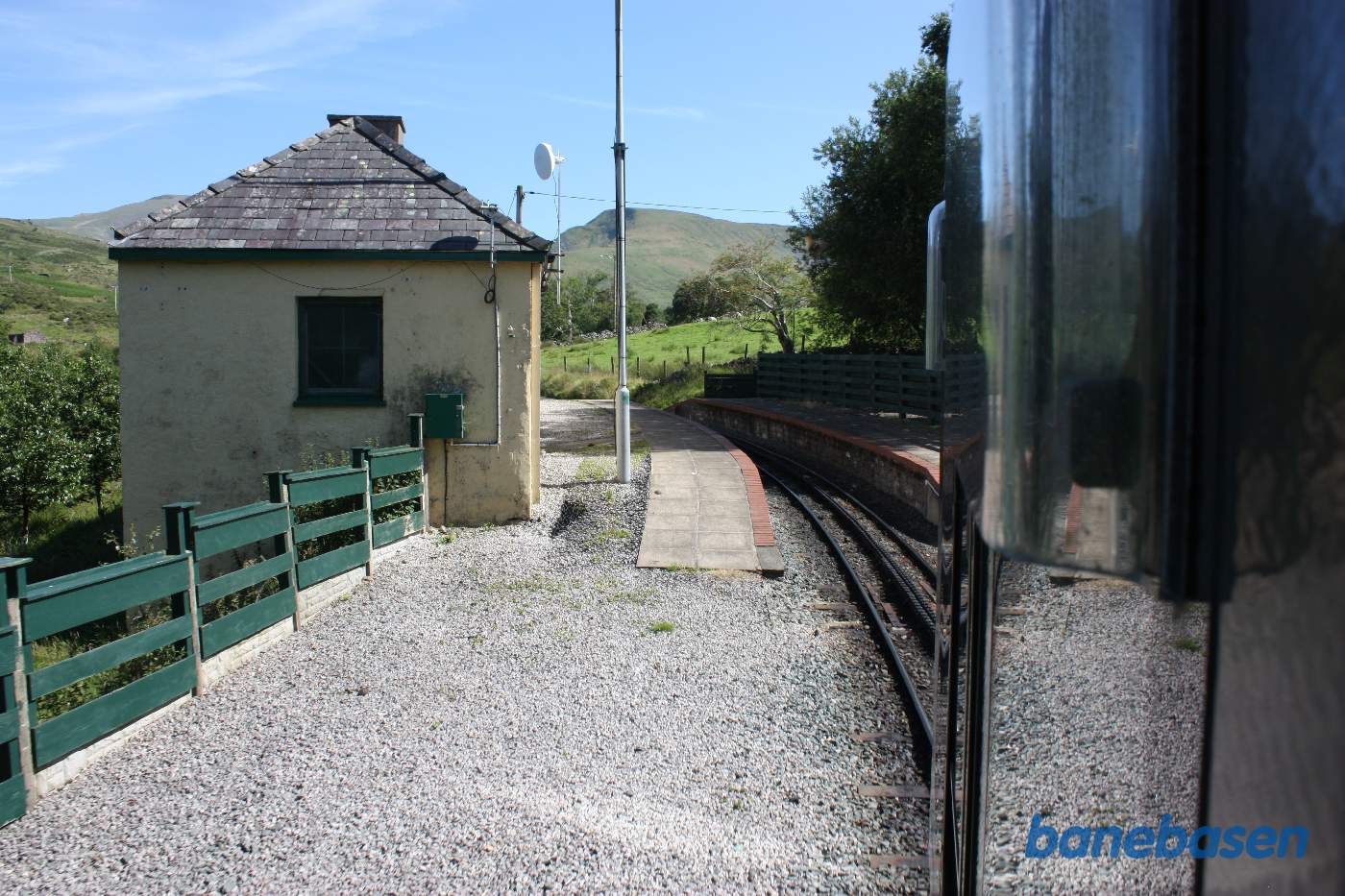 Stationsbygningen på the Waterfall Halt