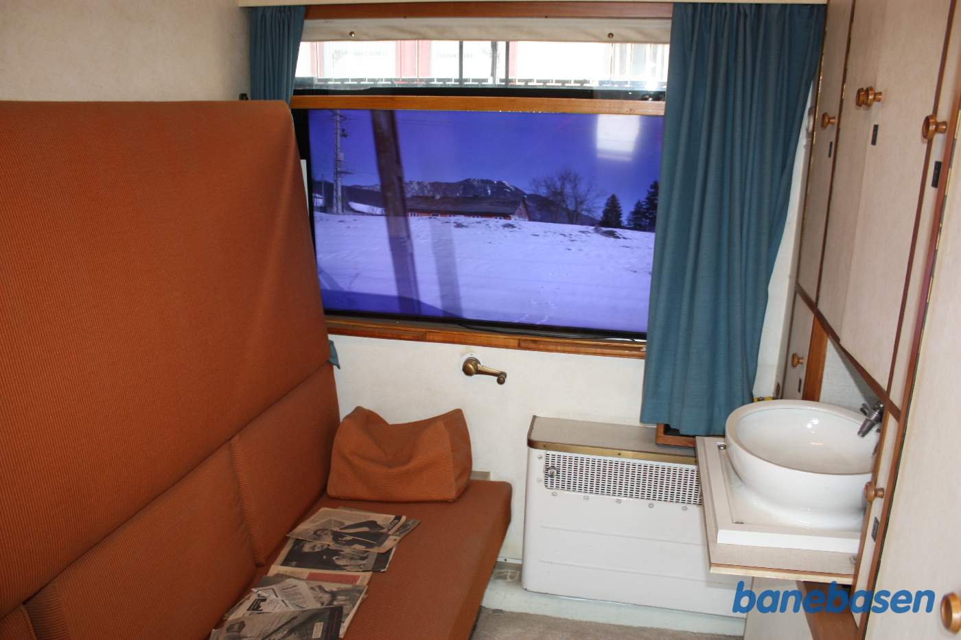 Personale kupé i den første kongevogn