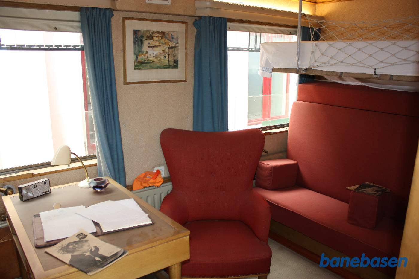 Kontoret i den anden kongevogn