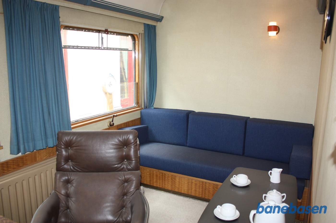 Soveværelset i den tredje kongevogn