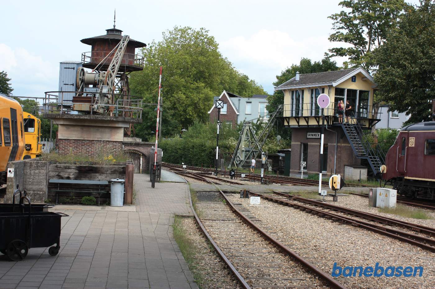 Signalhuset udenfor museumshallen
