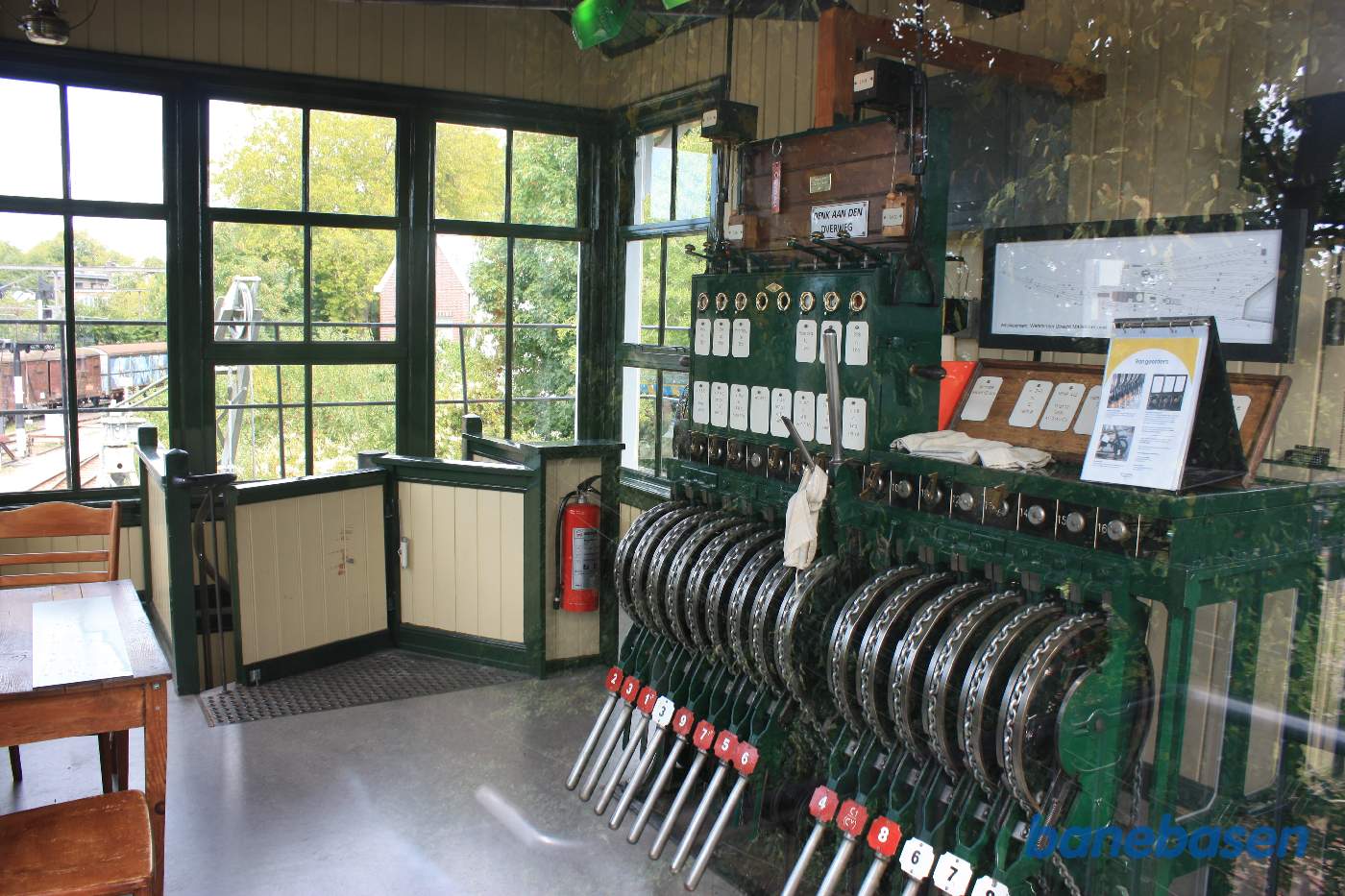 Signalhuset udenfor museumshallen