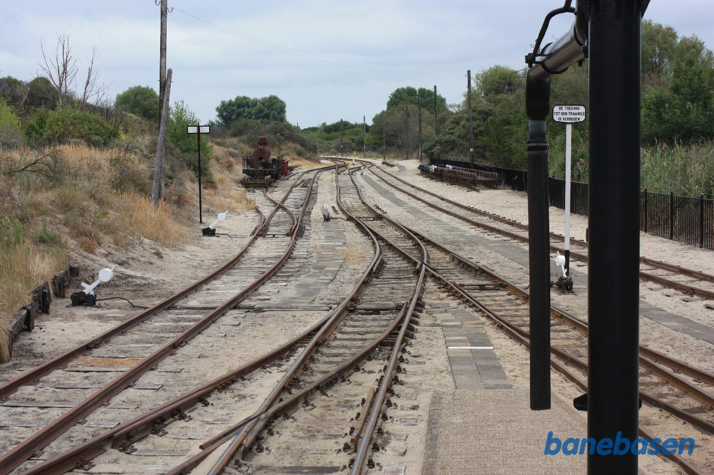 Et vue ud over sporområdet