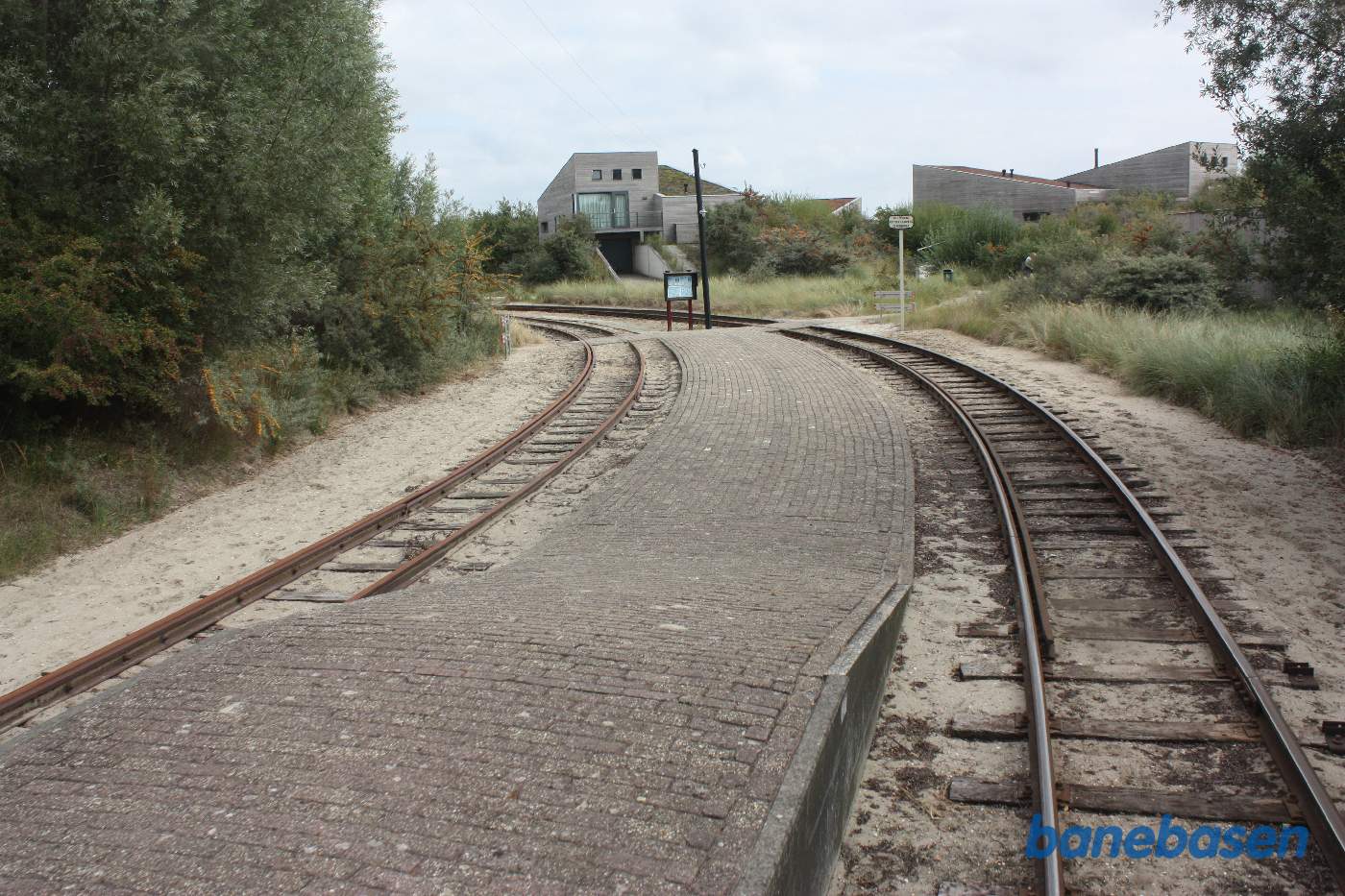 Toget passerer De Punt