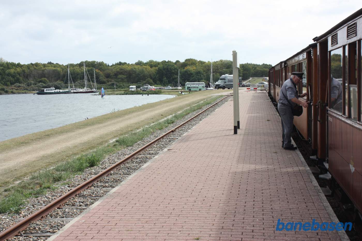 Toget er ankommet til endestationen