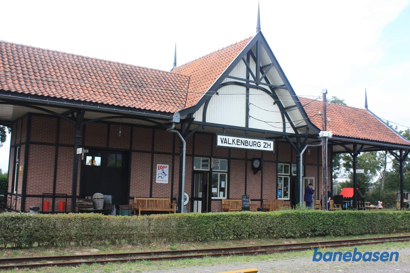 Stationen set fra læssevejen