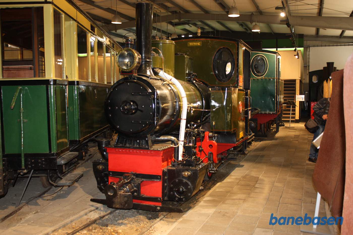 Billede af et damplokomotiv