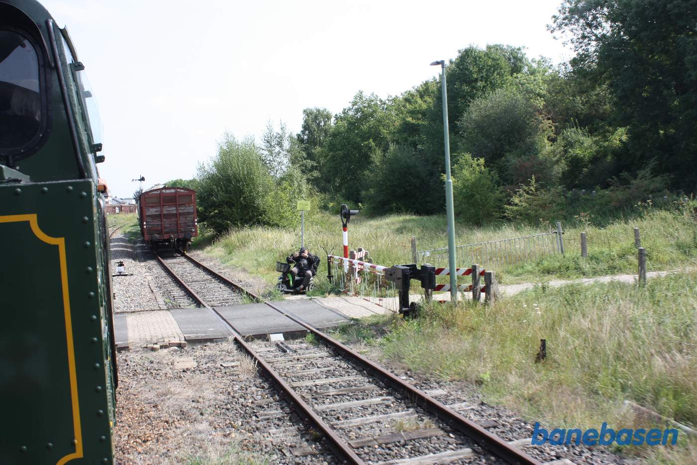 Vejoverskæring længere fremme