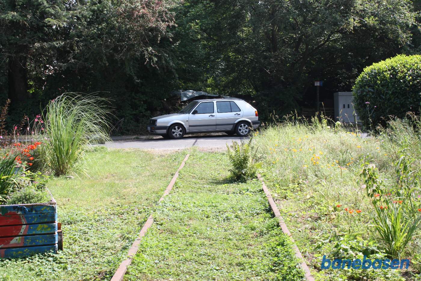 Banen fortsatte engang videre til Laurensberg med videre forbindelse til Aachen