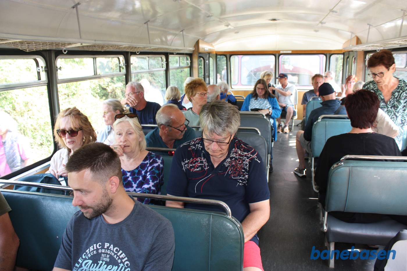 Passagerafdelingen i styrevognen