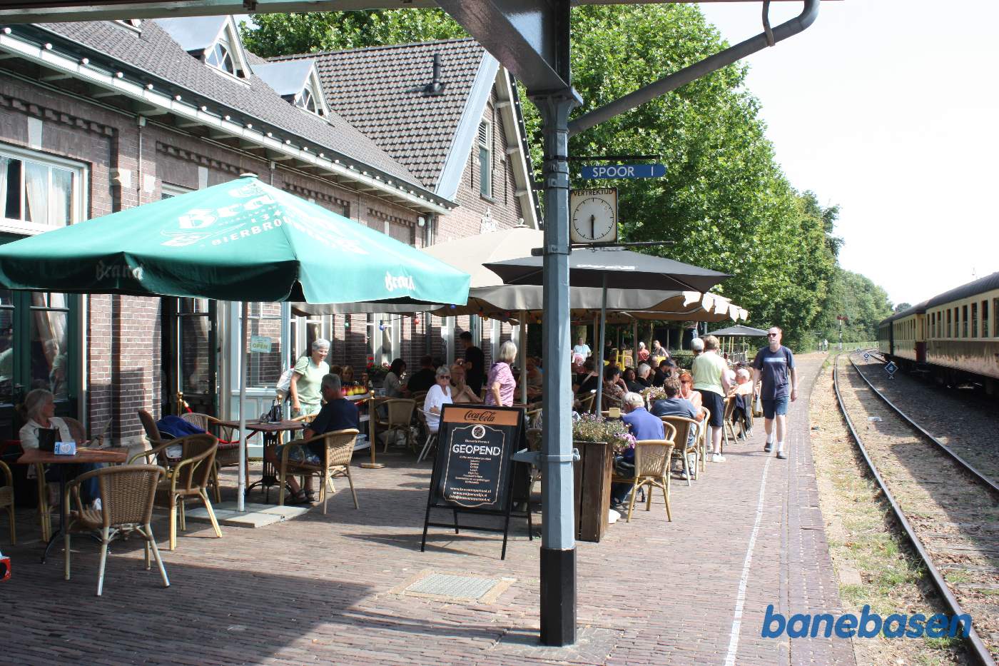 Udeservering på jernbanerestauranten