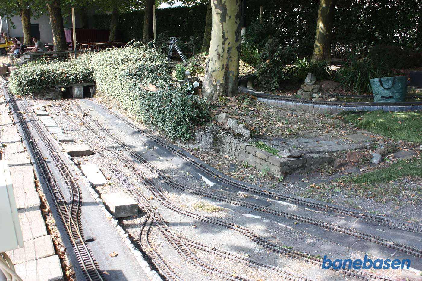 Modeljernbane i stationshaven