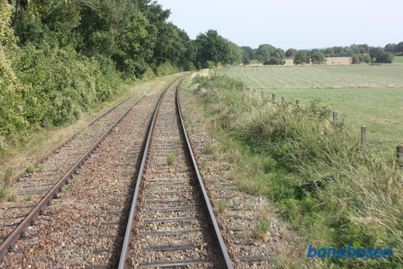 Den lange bløde kurve lige inden Schin op Geul
