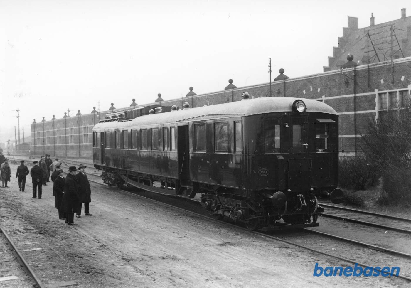 DEVA-motorvogn til Belgien er kørt i land fra færgen