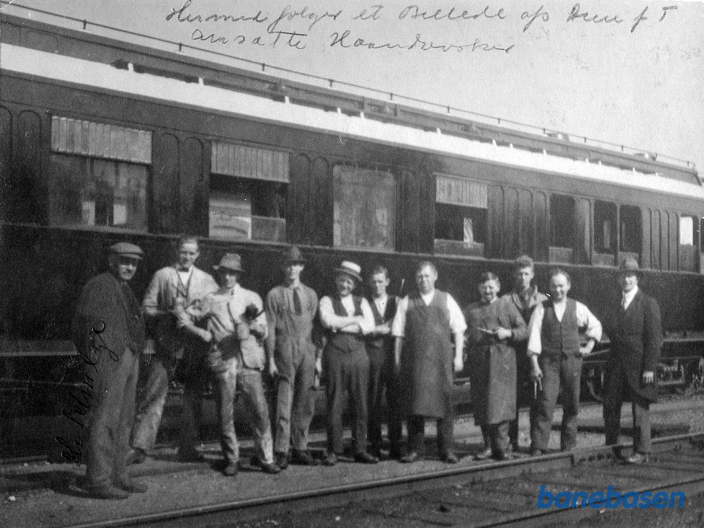 Spisevogn nr. 1975, 1976 eller 1977 netop overført til indsættelse i Danmark