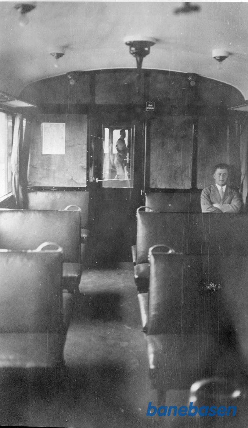 Interør i første MQ-vogn