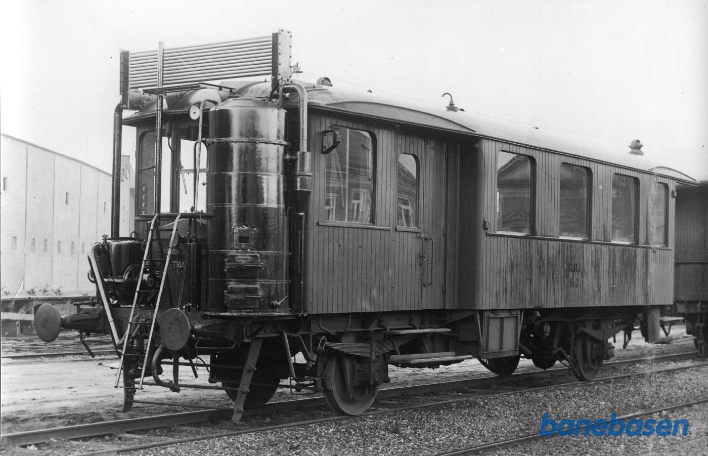 Triangelvogn med gasgenerator