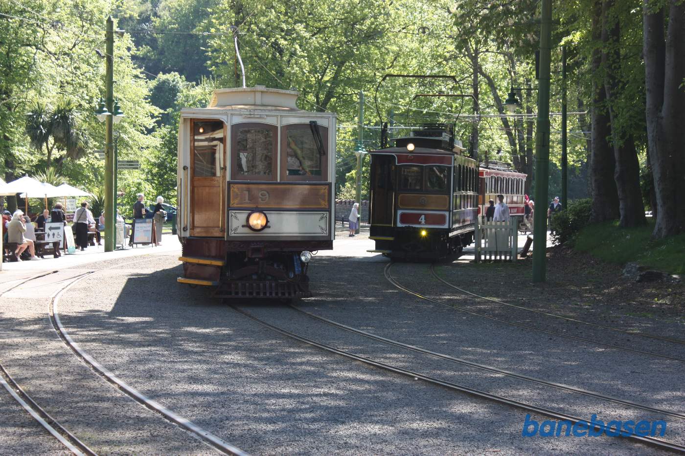 Paralleludkørsel med 2 sporvogne