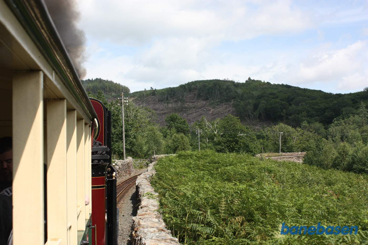 Strækningen mellem den tekniske station Rhiw Goch og Tan-y-bwlch