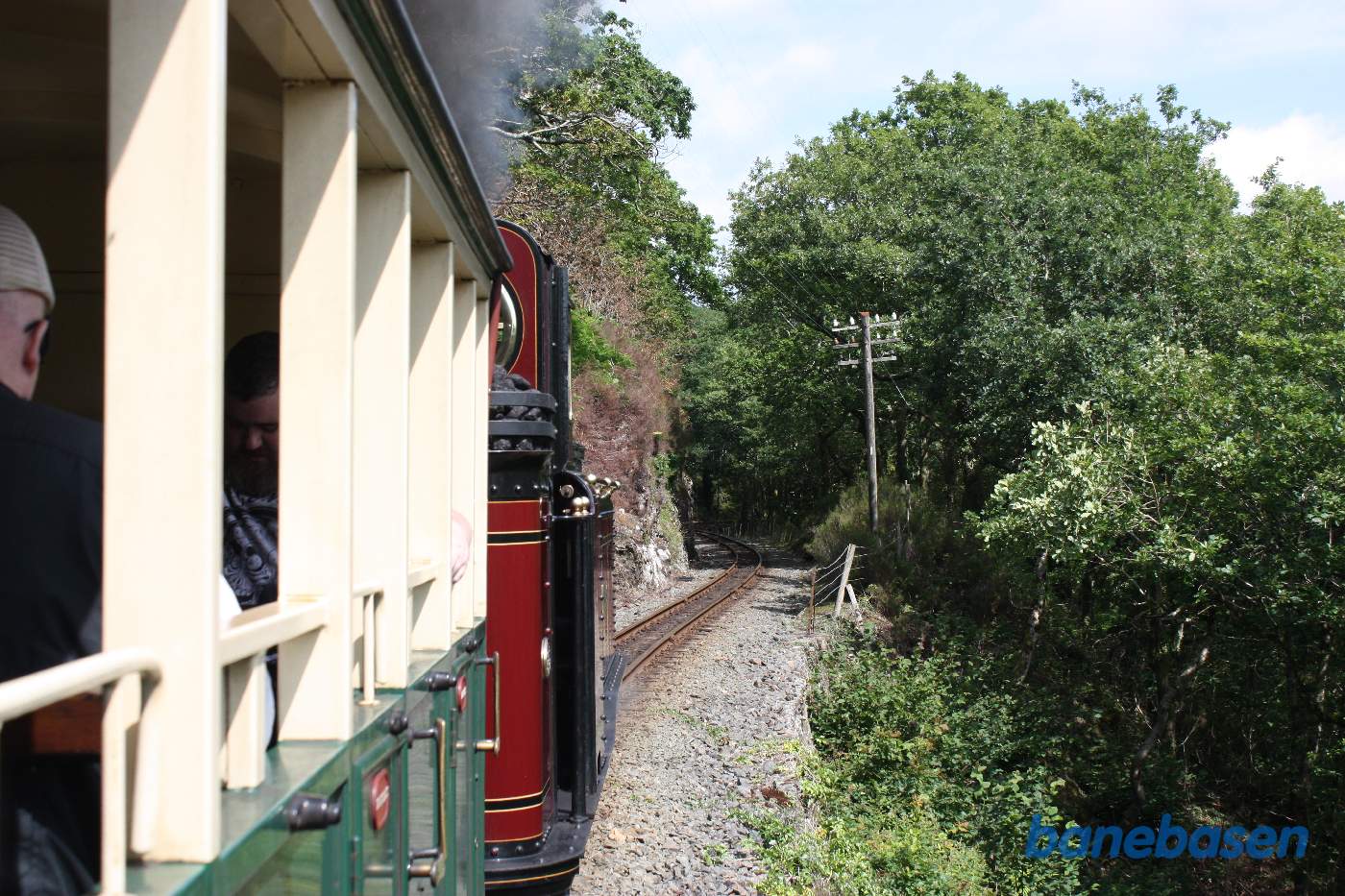 Strækningen mellem den tekniske station Rhiw Goch og Tan-y-bwlch