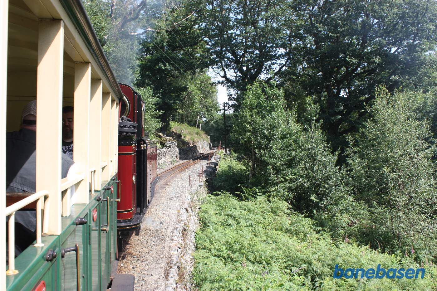 Strækningen mellem den tekniske station Rhiw Goch og Tan-y-bwlch