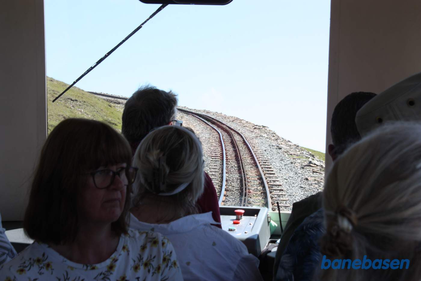 Strækningen mellem Clogwyn og Snowdon Station