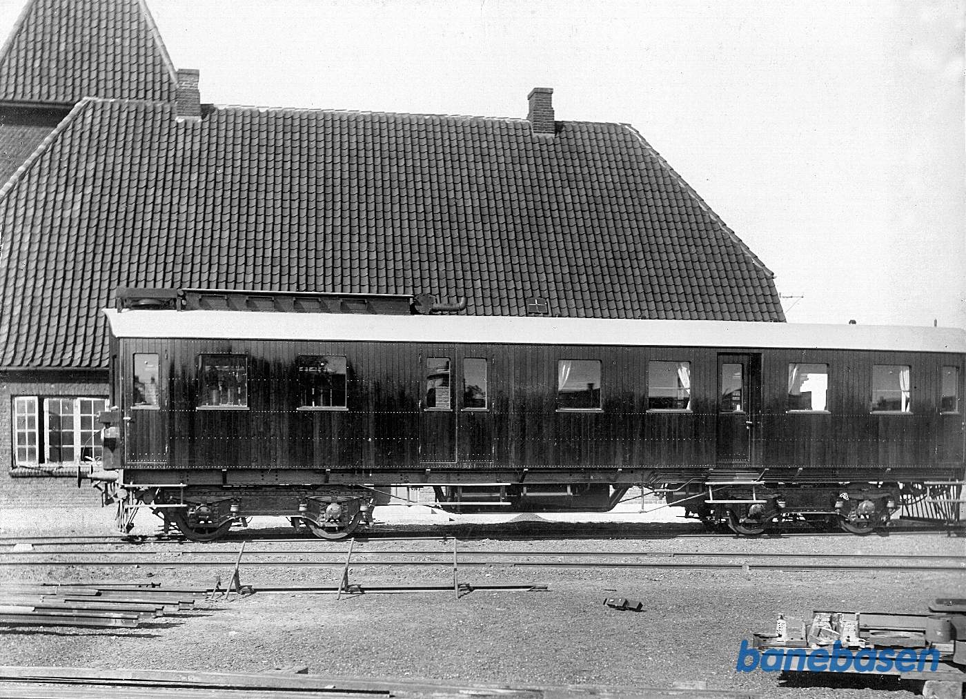 MTJ-motorvogn endnu uden ejendomsmærker og litrering