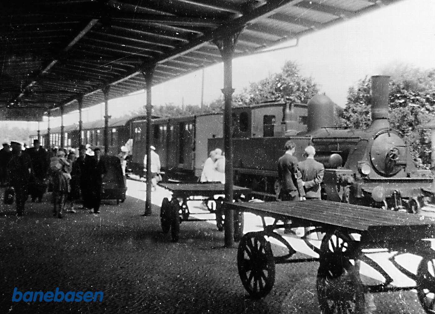 Persontoget fra Haderslev er ankommet