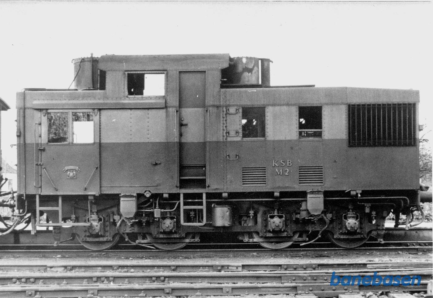 B&W-diesellokomotiv