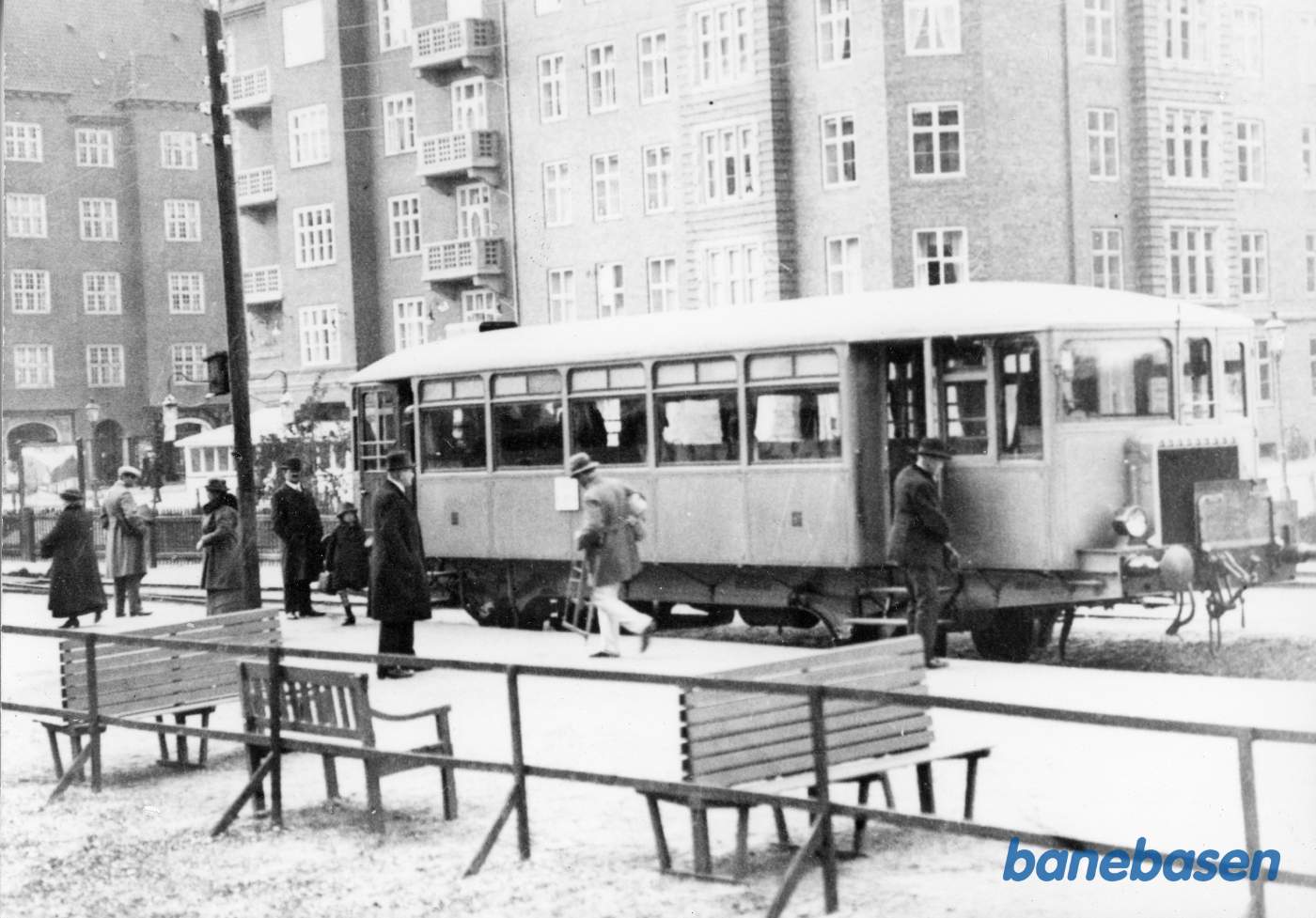 Den nye AEG-motorvogn